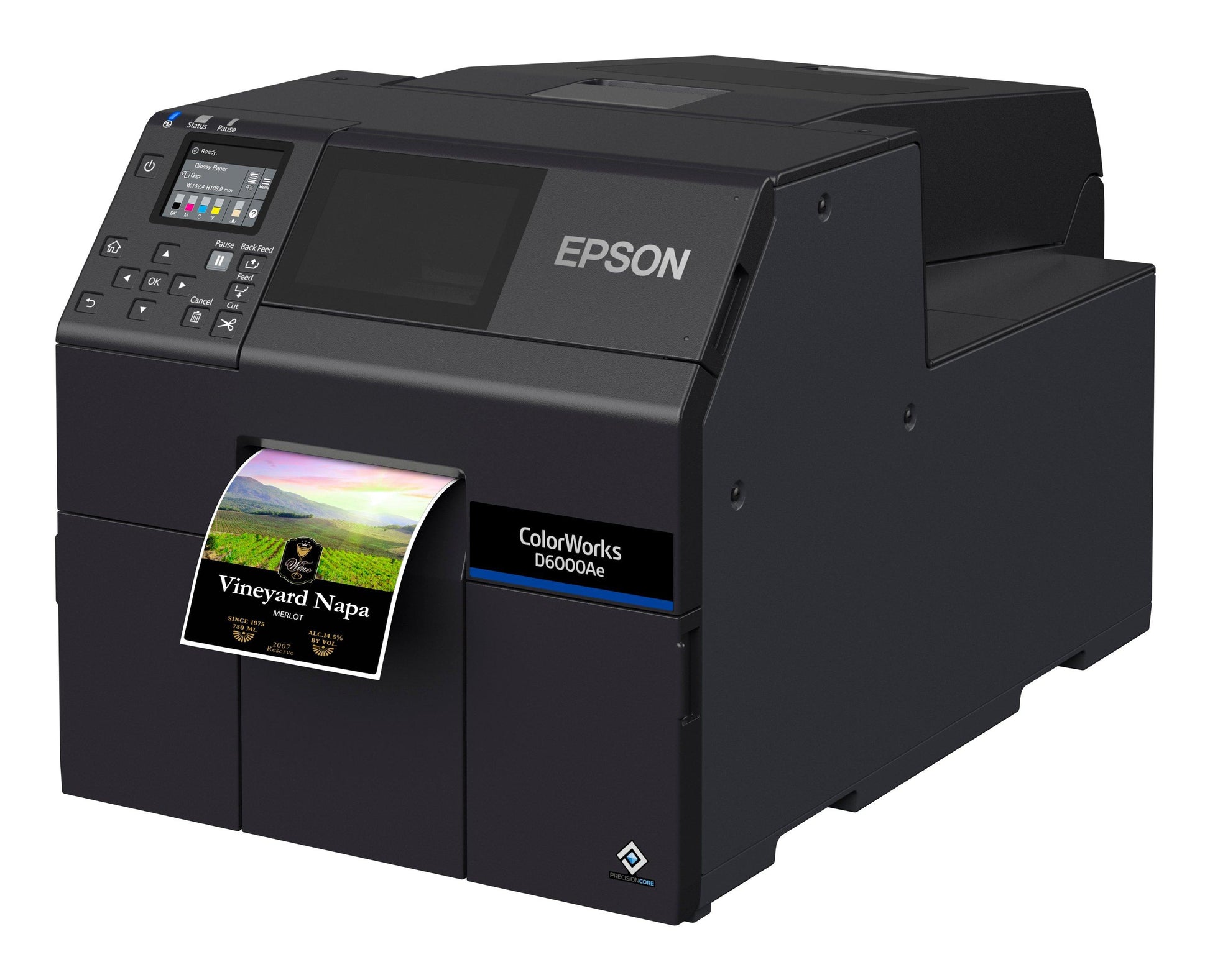 Epson ColorWorks D6000Ae – Etikettendrucker, Thermotransfer, farbig, 1200 × 1200 dpi, 119 mm/s, LAN