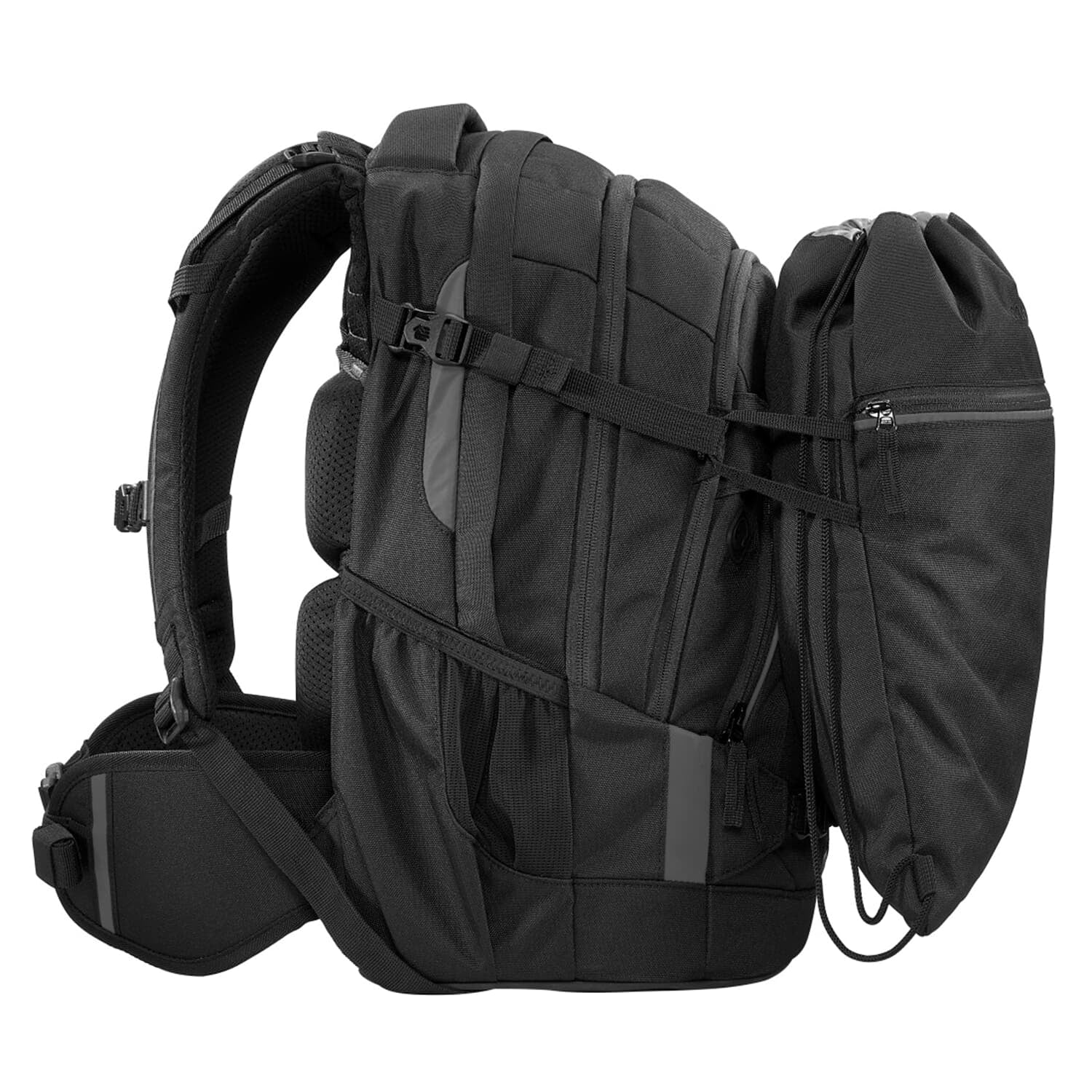 Coocazoo Sportbeutel – 10 l, Motiv Black Coal, wasserabweisend, 34 × 43 cm
