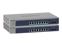 NETGEAR MS510TXUP – Managed Switch – 8×10G, 2×SFP+, L2+, PoE+ 295 W, 19" Rack