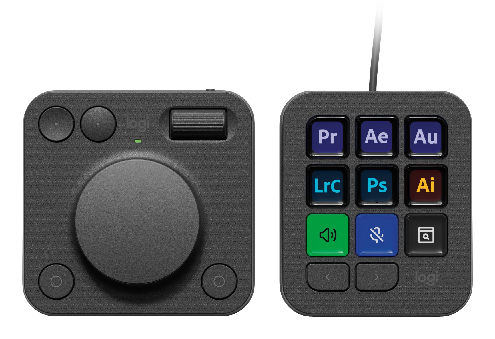 Logitech MX Creative Console – Tastatur, Grau
