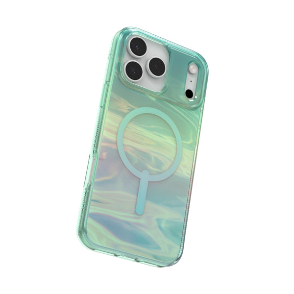 ZAGG Milan Snap Backcover – für Apple iPhone 17 Pro Max, MagSafe, Graphen, Grün, bis 4 m Sturzsicher