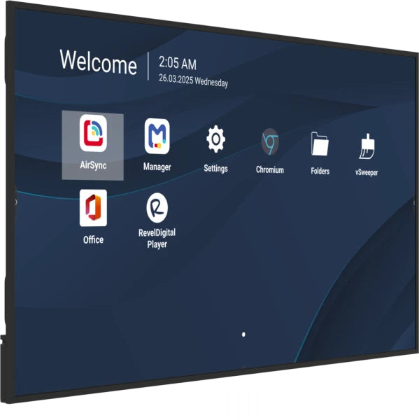 ViewSonic CDE7531-1C – Signage-Display, 75", 500 cd/m², 24/7, Android 14, USB-C