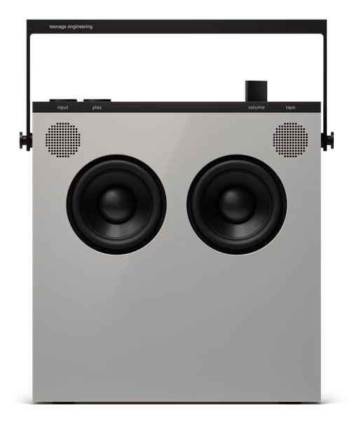 Teenage Engineering OB-4 – Radio-/Internet-Radio-Lautsprecher – FM, Bluetooth, Akkubetrieb, Grau