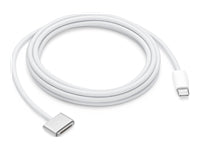Apple USB-C auf MagSafe 3 Kabel – 2 m – Magnetstecker, Schnellladung – Silber – für MacBook Air/Pro und mehr