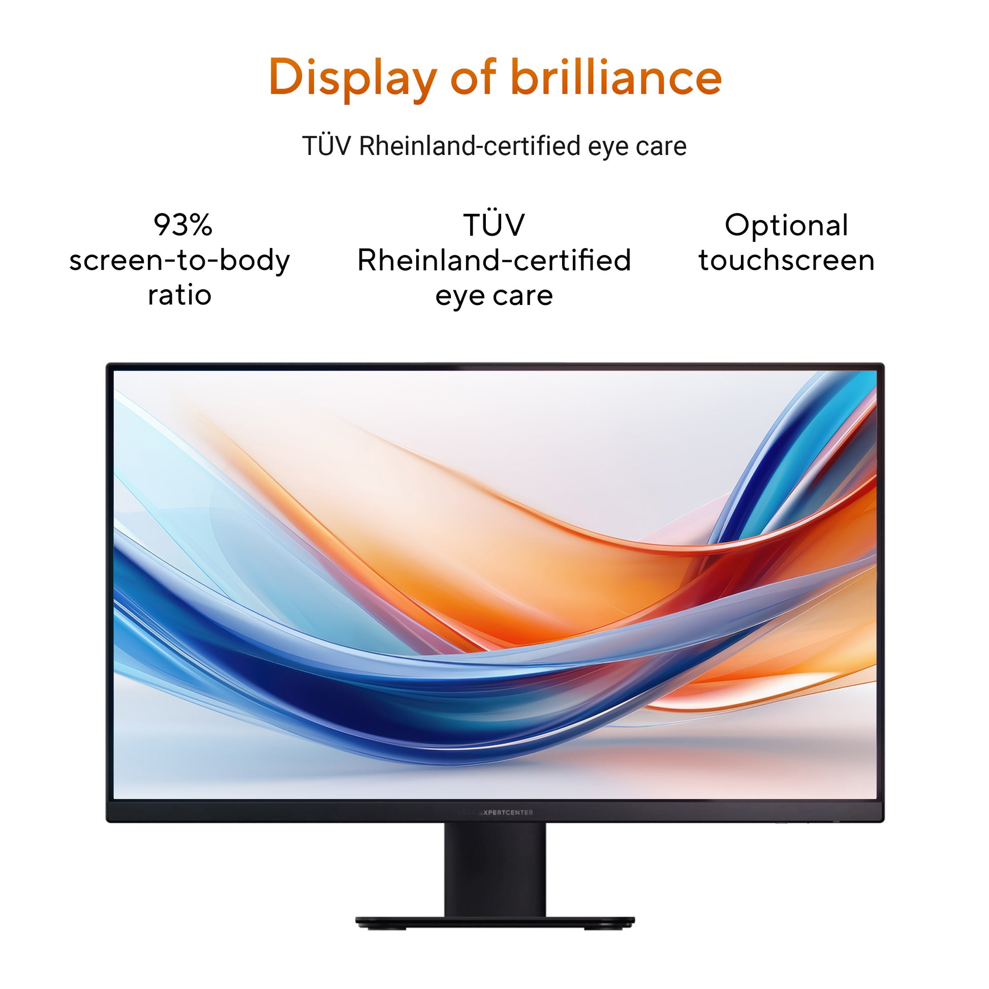 ASUS ExpertCenter P600 All-in-One – 27,0" Full HD, AMD Ryzen AI 7 350, 16 GB RAM, 512 GB SSD, Windows 11 Pro