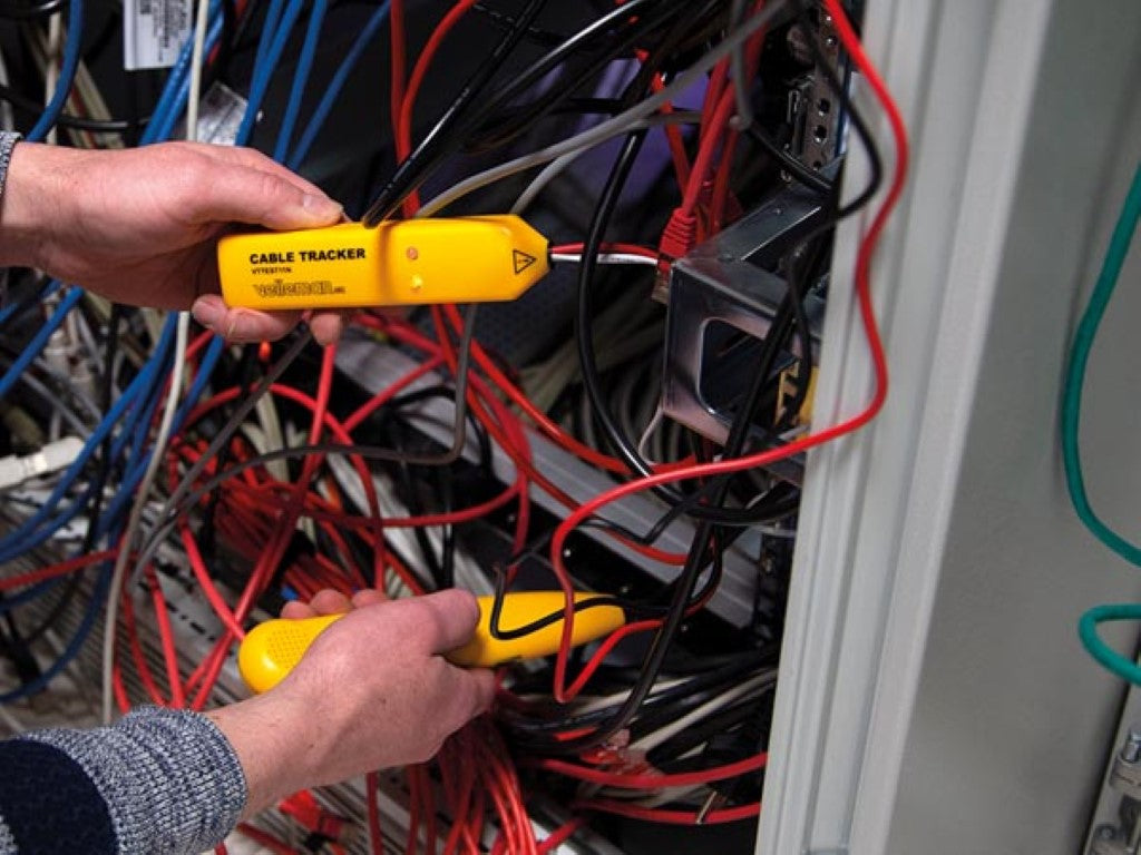 Velleman 408204 – Netzwerk-Kabeltester – Kabelfehleranalyse, Klemmen