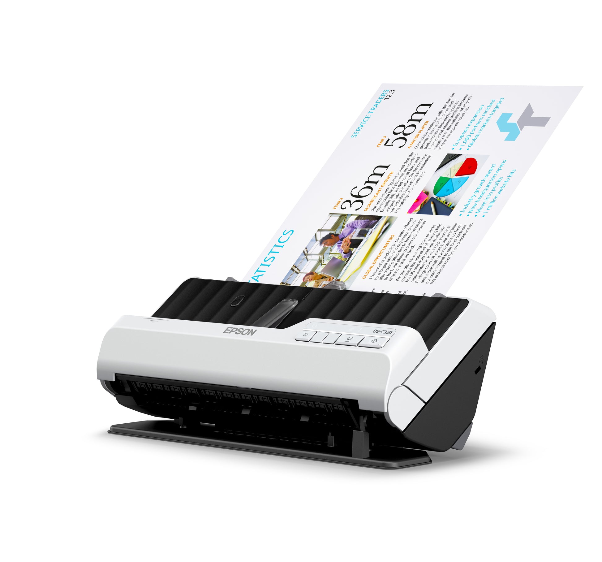 Epson WorkForce DS-C330 – Dokumentenscanner, 30 ppm