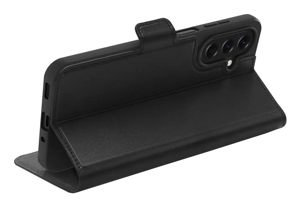 dbramante1928 Oslo Pro Folio – für Samsung Galaxy A17 5G, mit Ständer, 5 Kartenfächer, PU+Kunststoff, Schwarz