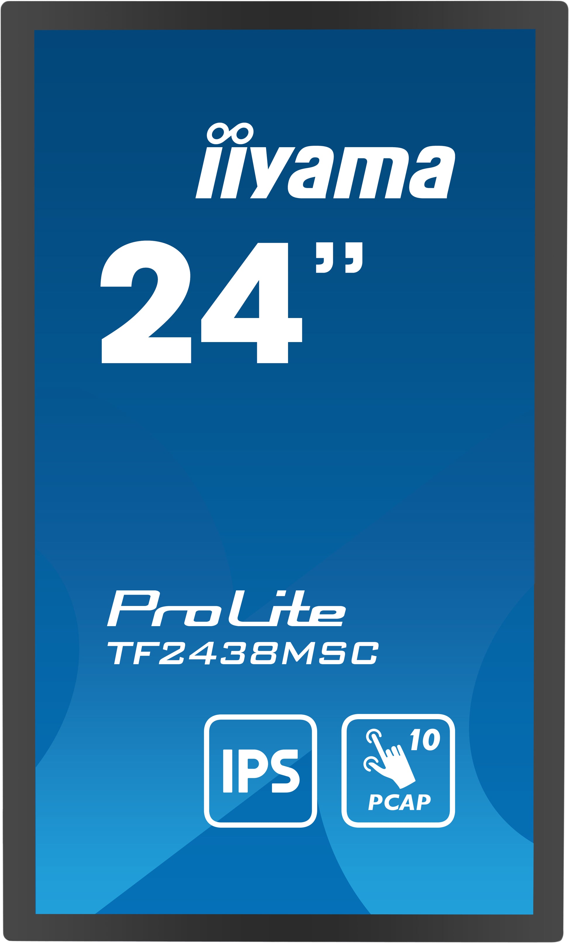 iiyama TF2438MSC-B1 – Interaktives Touch-Display, 23,8", Anti-Fingerprint-Beschichtung