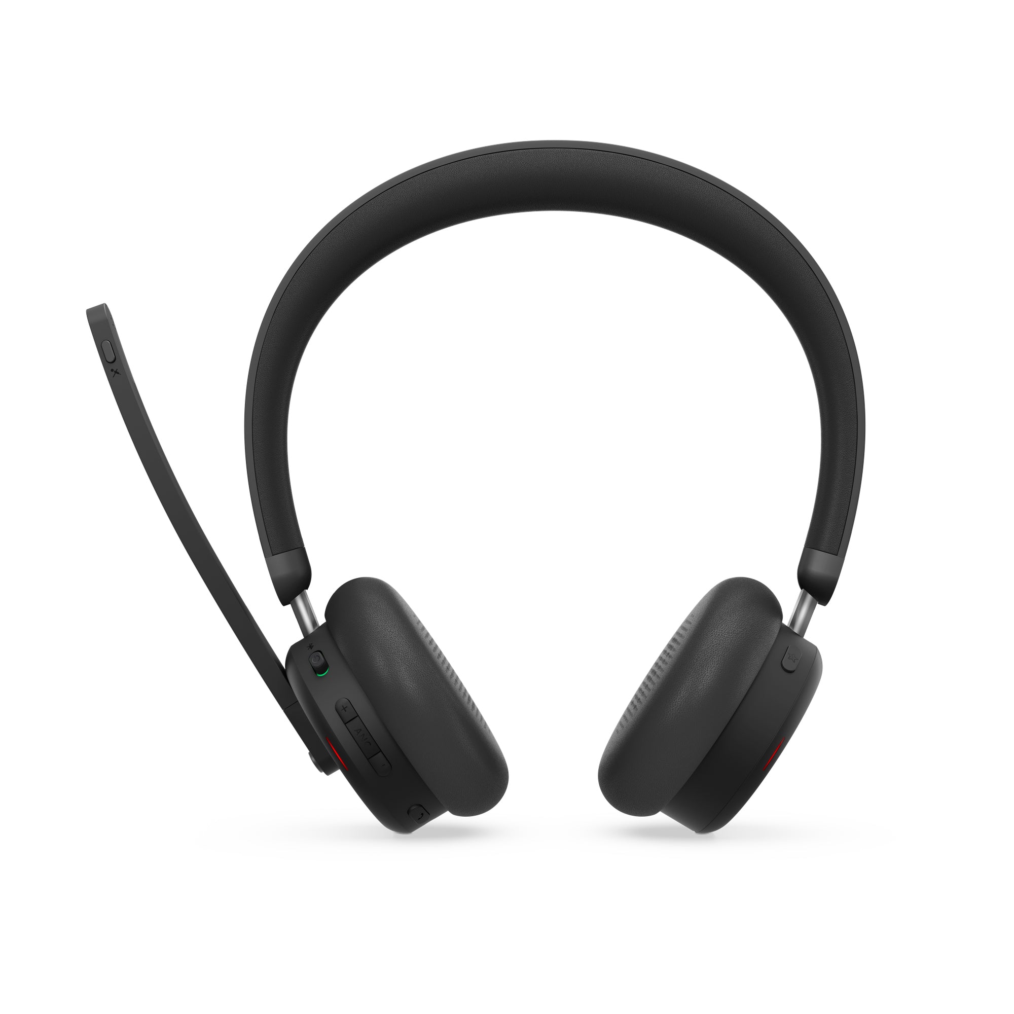 Lenovo 6550 – Duo Headset – Bluetooth, USB‑A – ANC – Schwarz – für Microsoft Teams – bis 60 h