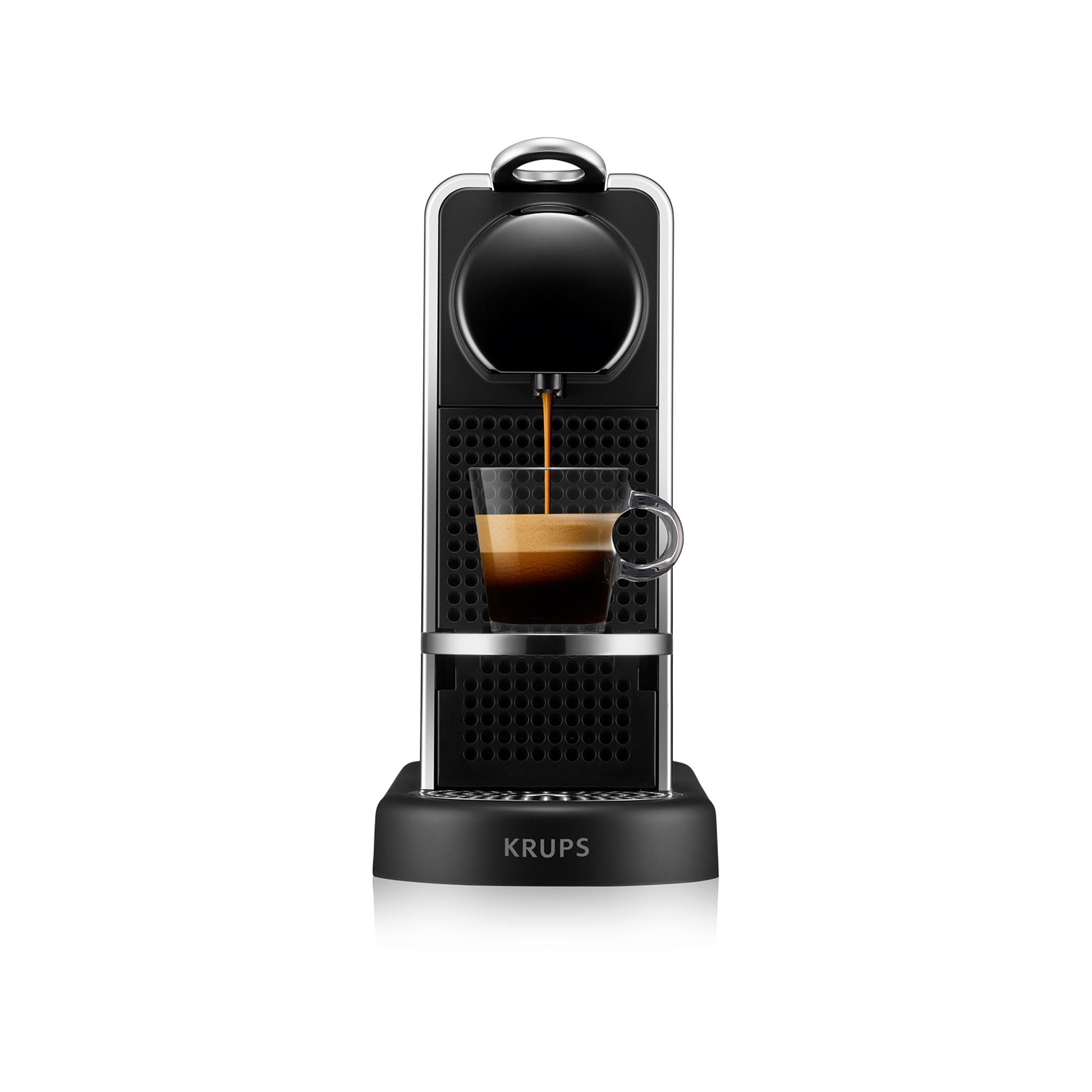 Krups CitiZ Kapselmaschine – für Nespresso-Kapseln, 19 bar, 1 l, Edelstahl