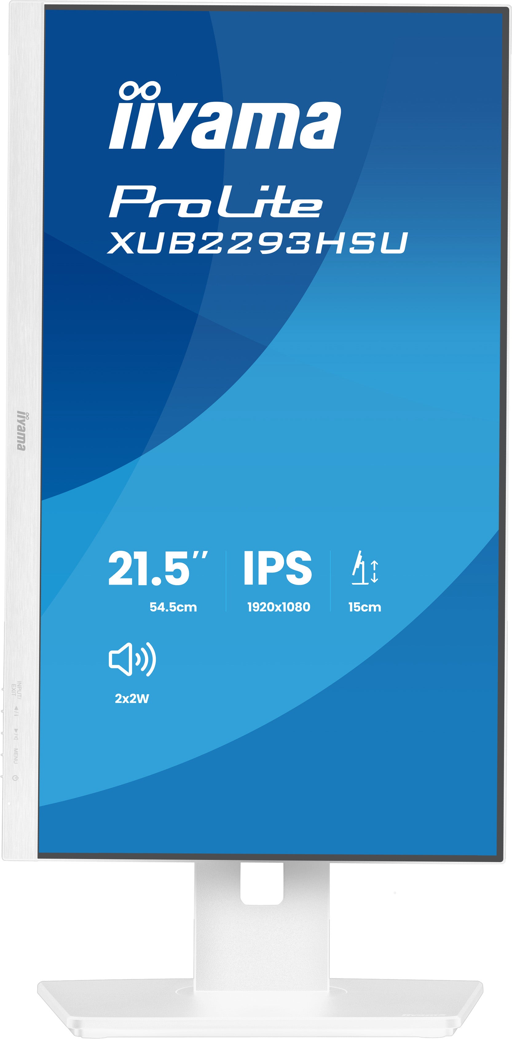iiyama 21,5", 1920 × 1080 (Full HD), IPS, 100 Hz