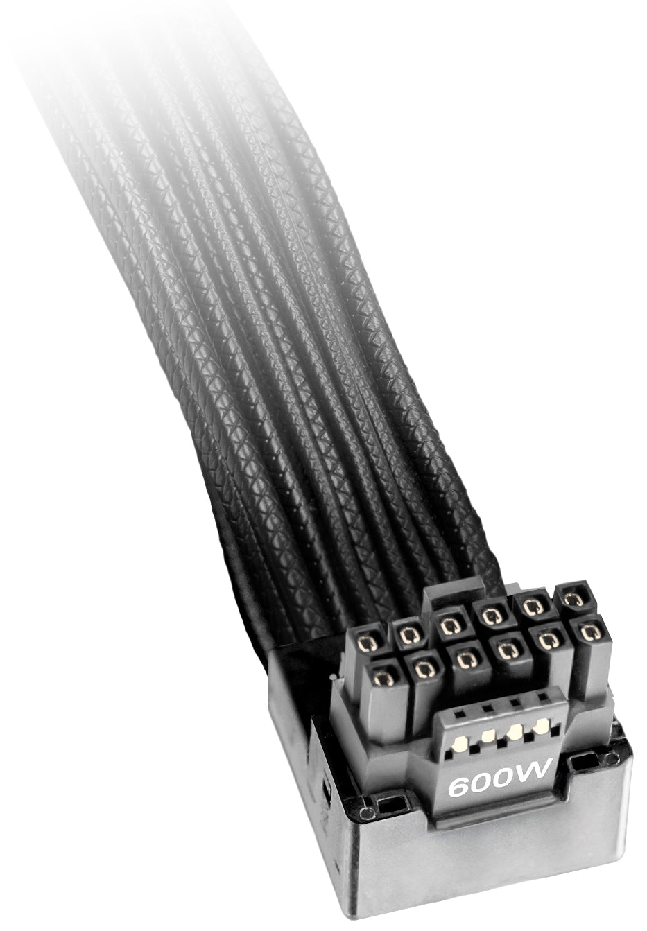 be quiet! be quiet 12VHPWR Stromkabel – 12V-2×6–12VHPWR, 0,7 m, 90° abgewinkelt, Schwarz