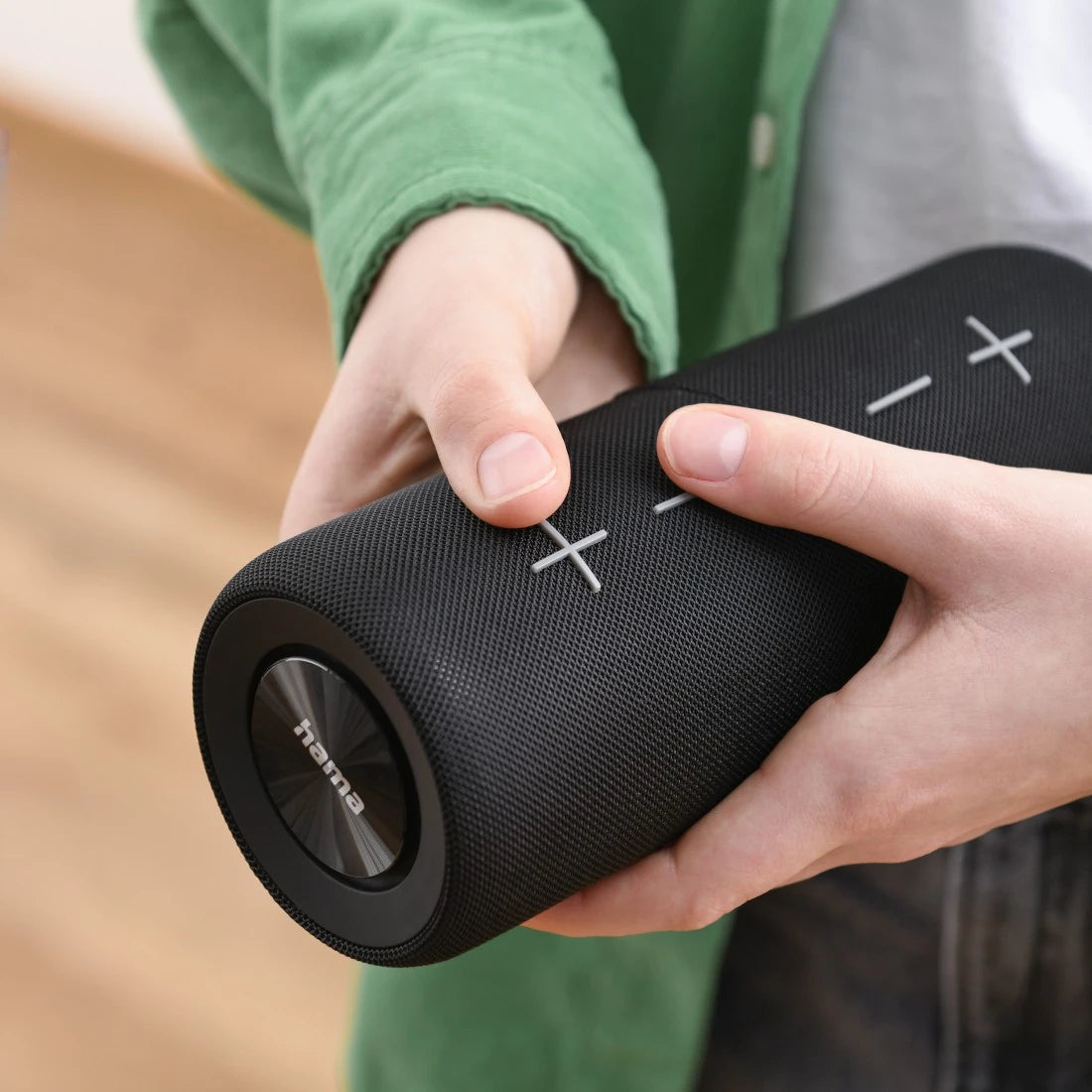 Hama Twin 4.0 – Bluetooth-Lautsprecher – 30 W, IP67, 12 h, Schwarz