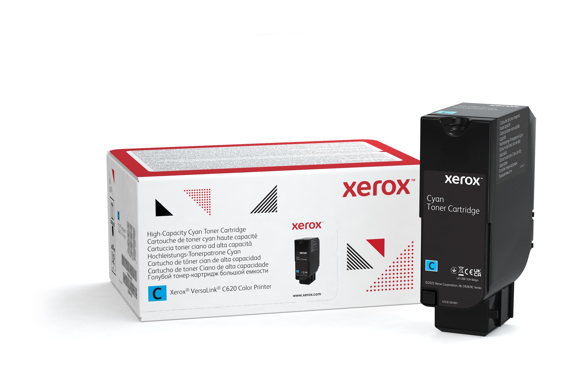 Xerox Toner – cyan, 12000 Seiten