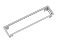 Bachmann POWER FRAME Einbausteckdosenleiste, Einbau, 369×73×36 mm – weissaluminium