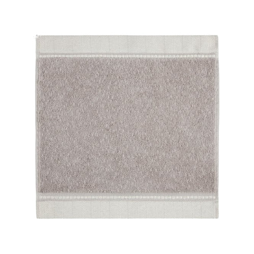 Möve Waschlappen Brooklyn – 30×30 cm, Baumwolle/Leinen/Viskose, 600 g/m², Beige