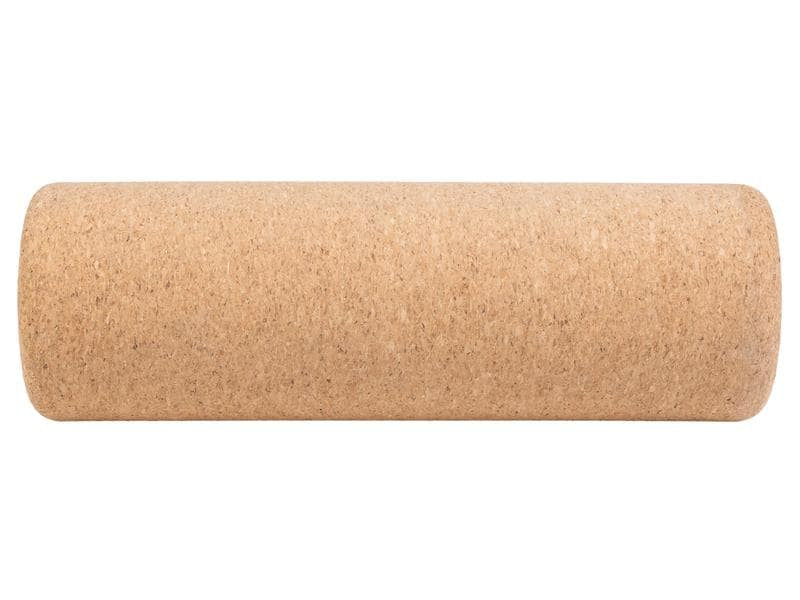 KOOR Faszienrolle – Ø 10 cm × 30 cm – Holz – Kork