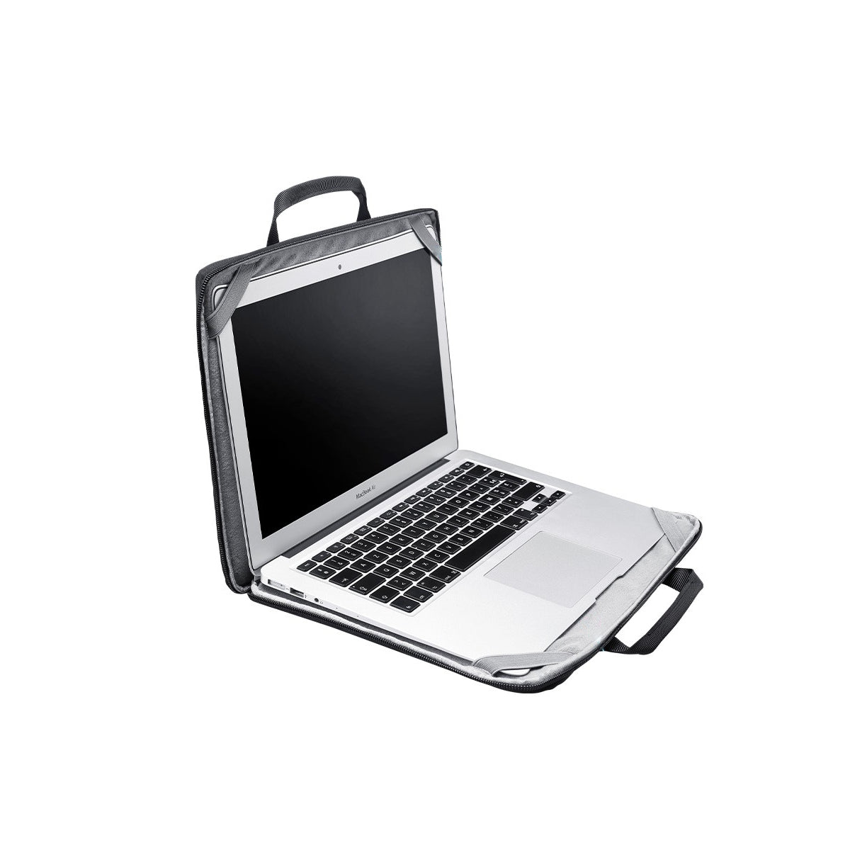 Mobilis Notebook-Schutzhülle für Notebooks bis 12,5" – Schwarz, 35% recyceltes Polyester (GRS)