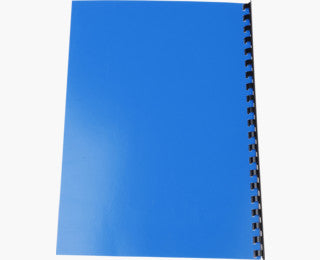 Exacompta Chromolux Umschlagdeckel – A4 – 250 g/m², Blau – 100 Stk.