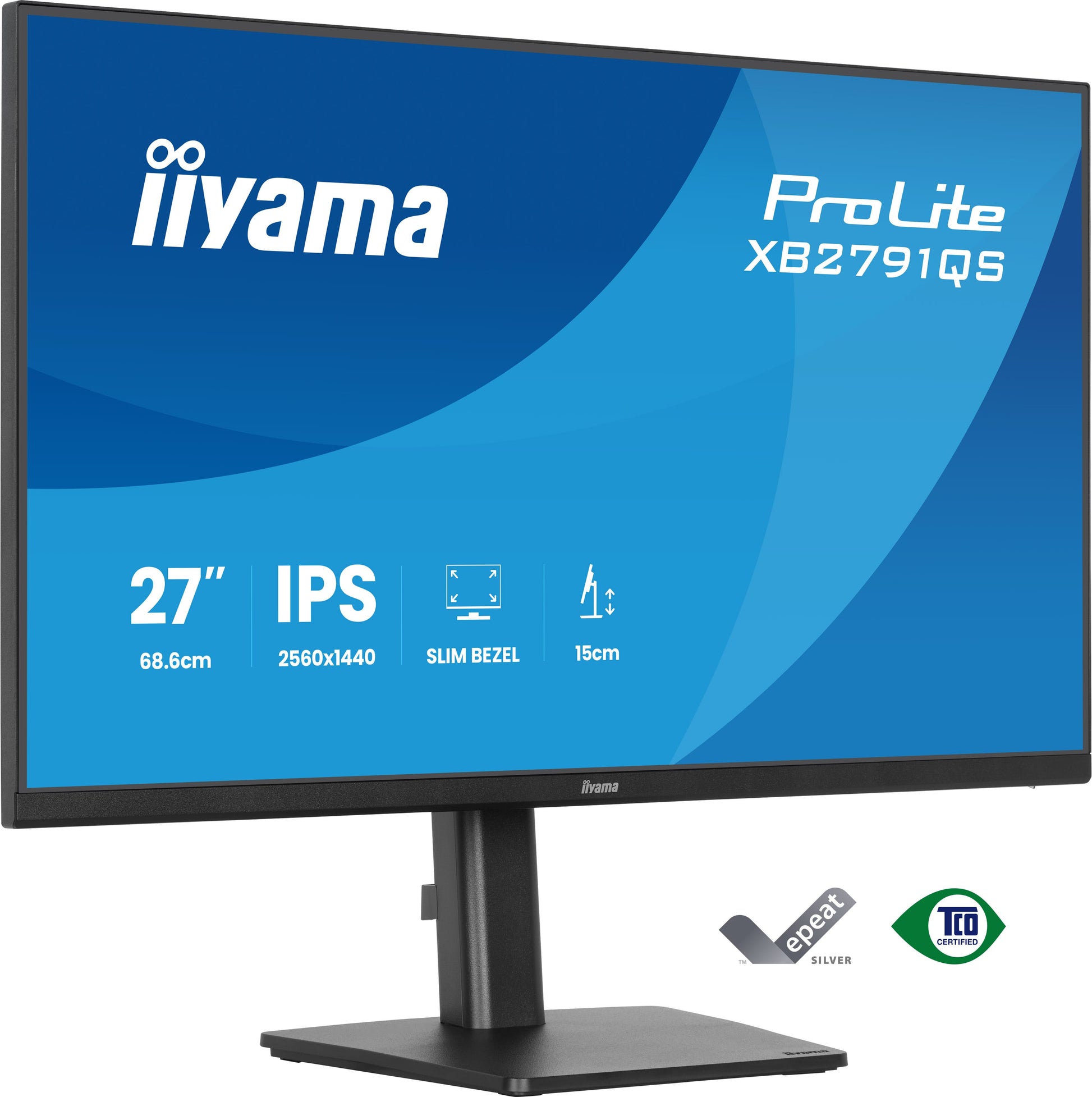 iiyama ProLite XB2791QS-B1 – 27", 2560 × 1440 (WQHD), IPS