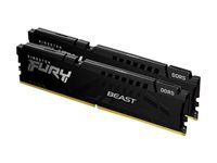 Kingston Technology Kingston FURY Beast DDR5 DIMM 16 GB (2× 8 GB) 5200 MT/s CL40 – 288‑Pin, Schwarz, 2 Stk.