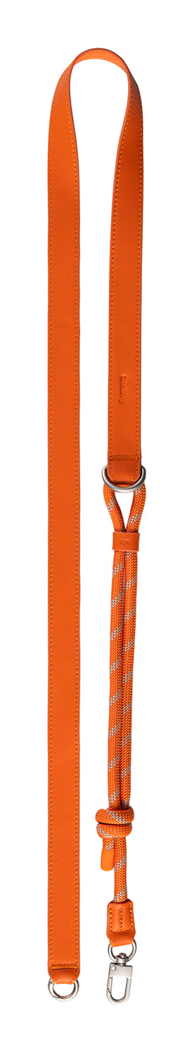 SmallRig Schultergurt für Smartphone – Orange, Nylon/Leder/Edelstahl