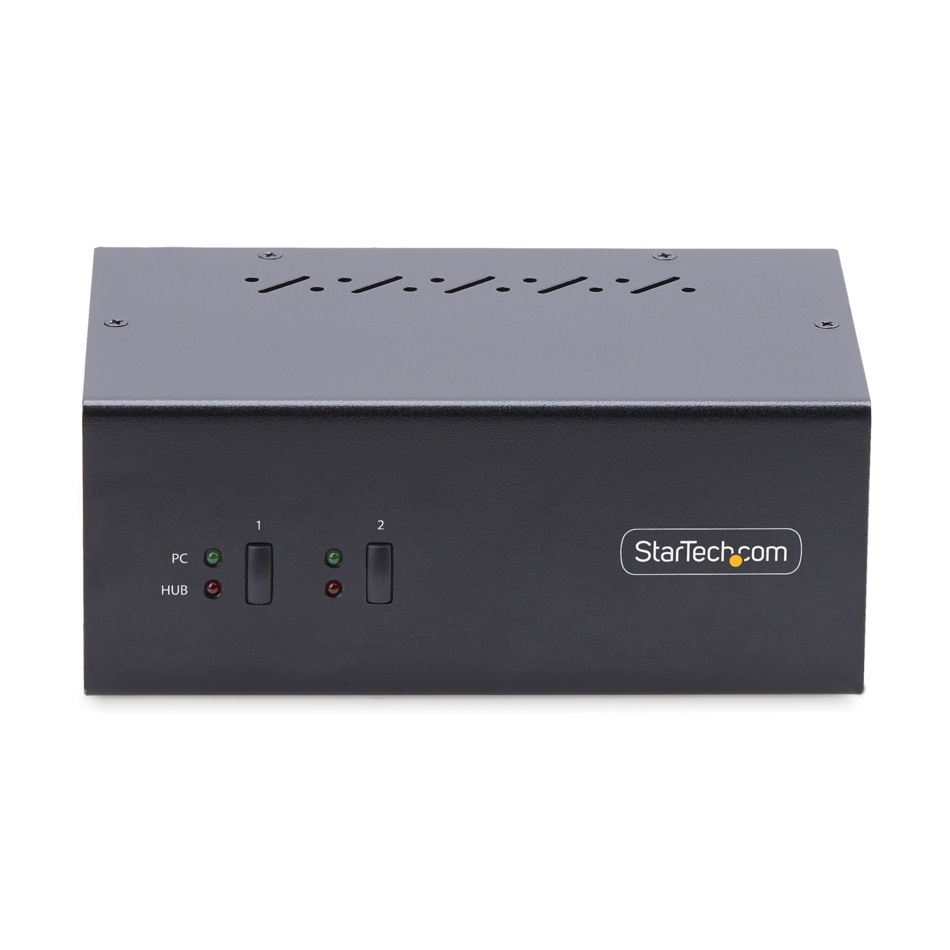 StarTech.com P2DD46A2 – 2-Port Dual-View DP KVM-Switch – 4K/60 Hz, USB 3.0-Hub, Audio
