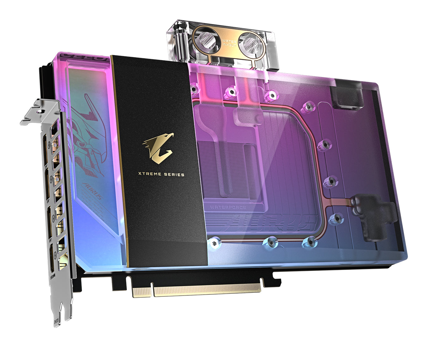 GIGABYTE GV-N5090AORUSX WB-32GD – Grafikkarte – RTX 5090, 32 GB GDDR7, PCIe 5.0, 3×DP 2.1a, 1×HDMI 2.1b