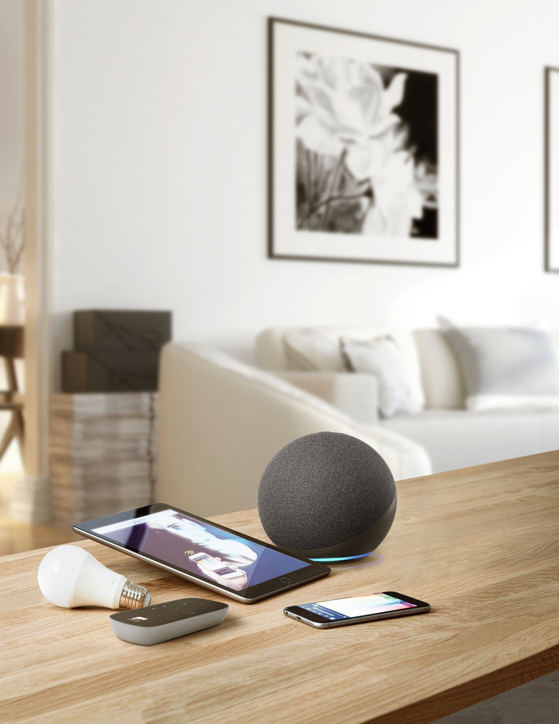 EGLO CONNECT Z 99099 – Fernbedienung – Zigbee, Bluetooth – für EGLO CONNECT Z, Philips Hue, IKEA TRÅDFRI