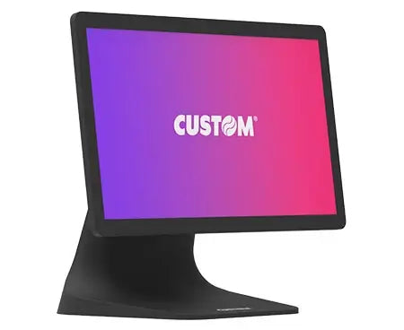 CUSTOM PCPOS Aragon – POS-Terminal 15,6" – Celeron J6412, 8 GB/128 GB – Schwarz