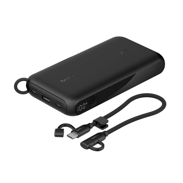 Belkin Powerbank 20000 mAh, PD, mit Display