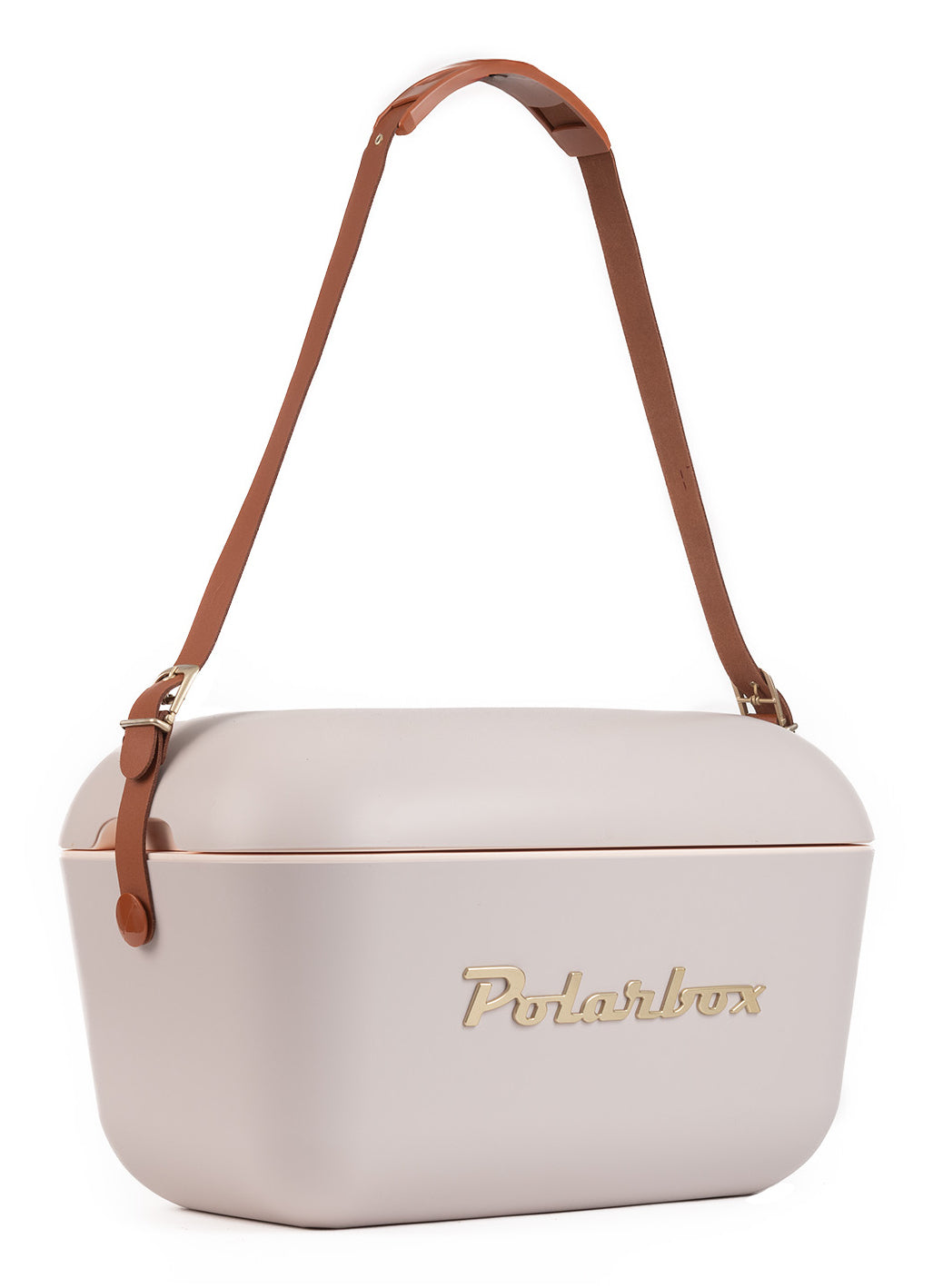 Polarbox Thermobox Retro Kühler – Weiss – 20 l, 44,8 × 30,2 × 28,9 cm – Kunststoff – 1 Stk