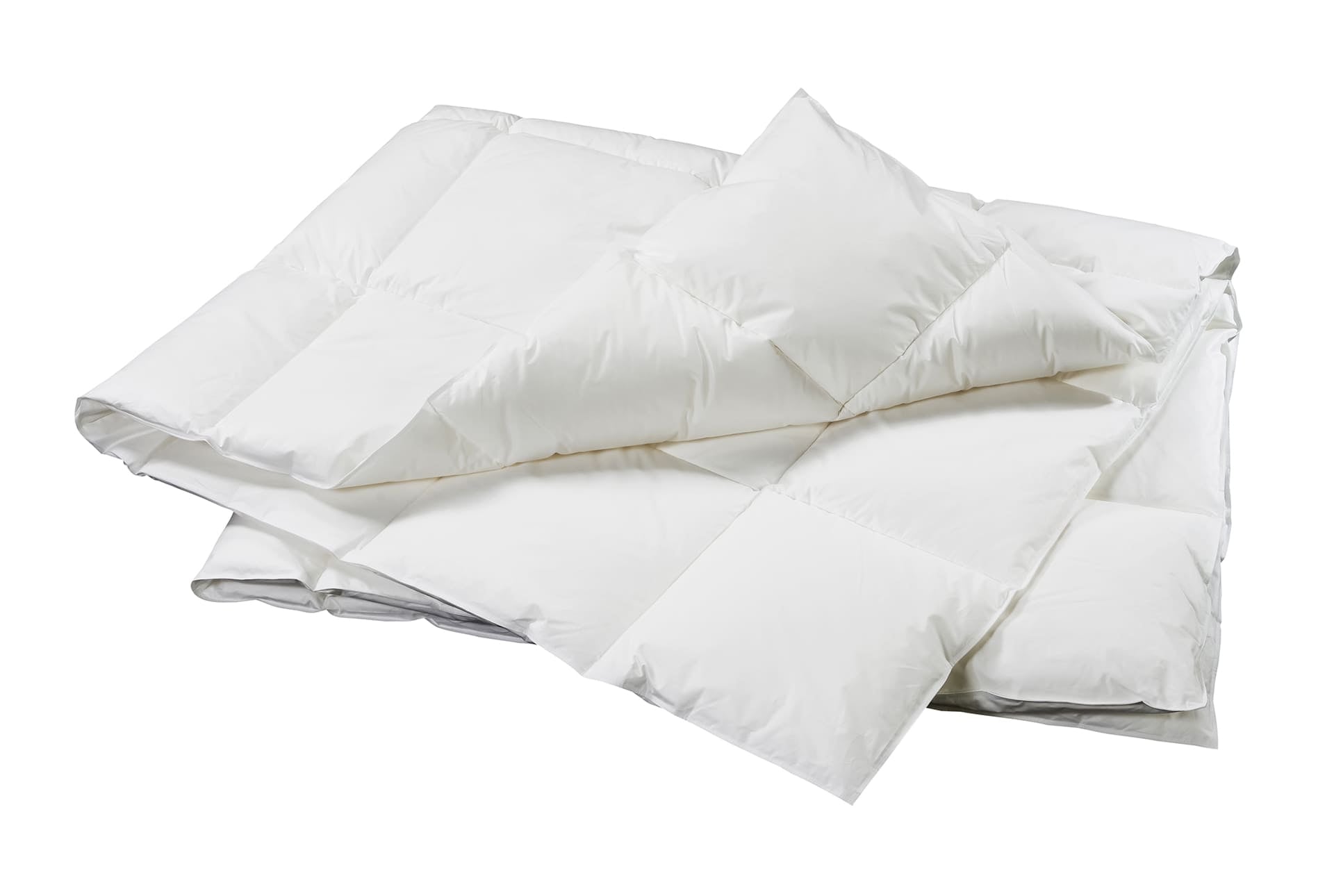 Billerbeck Medium Federn-Duvet – 240 × 240 cm, Hergestellt in der Schweiz