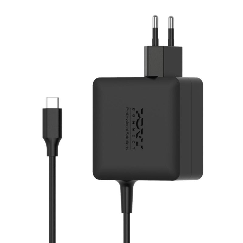 Port Designs 904065CWE USB-Ladegerät 65 W – USB-C×1 – PD, GaN