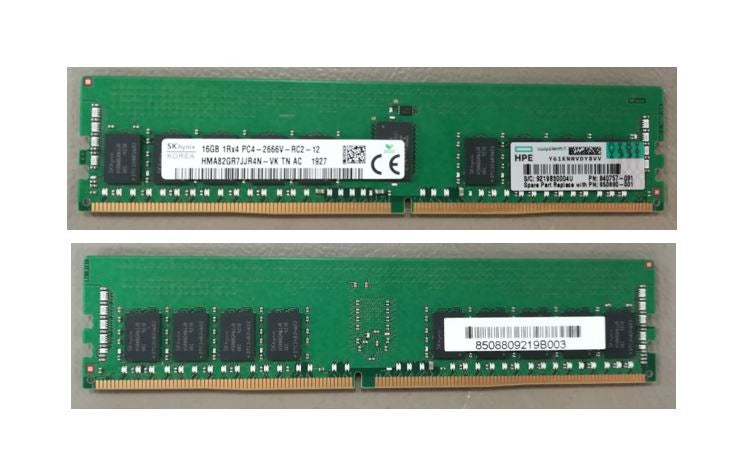HPE 850880-001 – 16 GB DDR4 Registered, 2'666 MHz