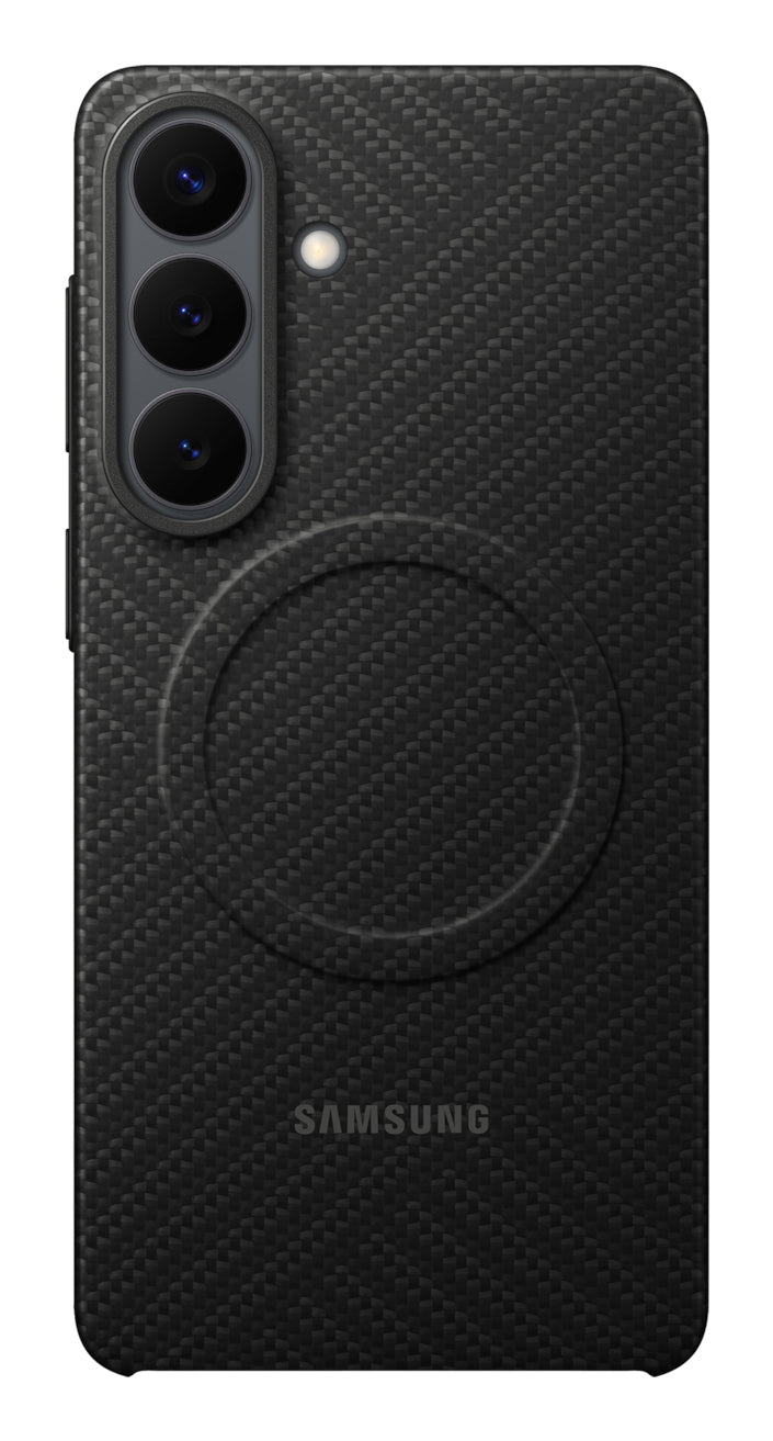 Samsung M2 Carbon Magnet Backcover – für Samsung Galaxy S26+, Schwarz, Karbonfaser