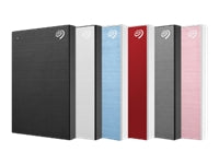 Seagate One Touch Speichergerät – 2 TB, Passwortschutz, Schwarz