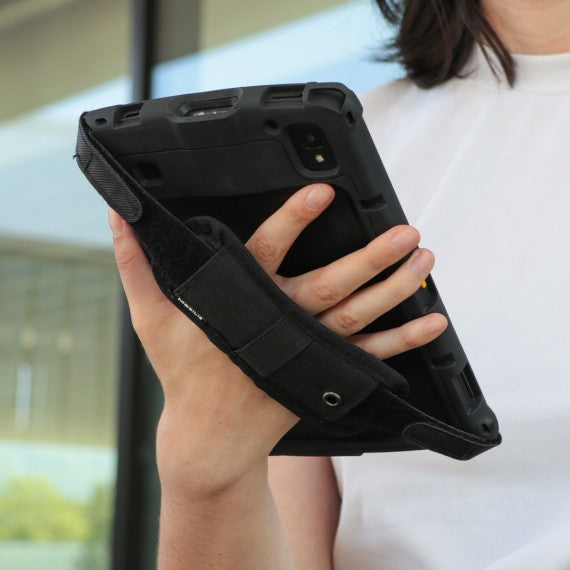 Mobilis Dreh-Handschlaufe für Zebra ET40/ET45 10" – Schwarz
