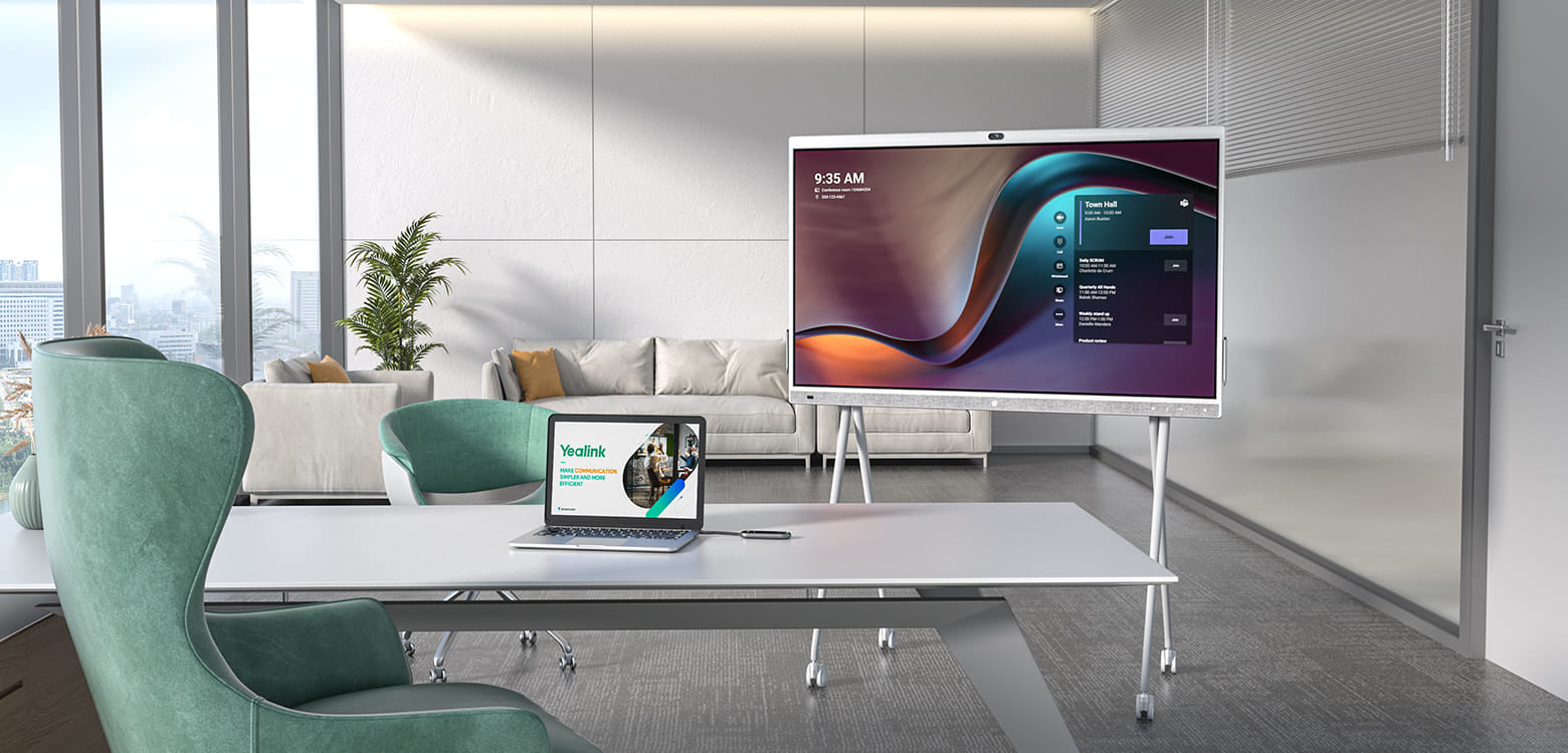 Yealink MeetingBoard – 65" Public Display LED UHD 4K, Android OS