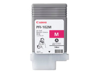 Canon Tintenpatrone PFI102M, Magenta, 130 ml – für Inkjetdrucker/Multifunktionsgeräte