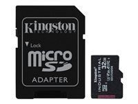 Kingston Technology Kingston Industrial microSDHC-Karte – 32 GB, C10 A1 PSLC, inkl. SD-Adapter