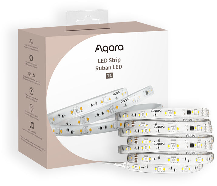 Aqara LED-Strip – 2 m, RGB, IP44, weiss, inkl. Netzteil