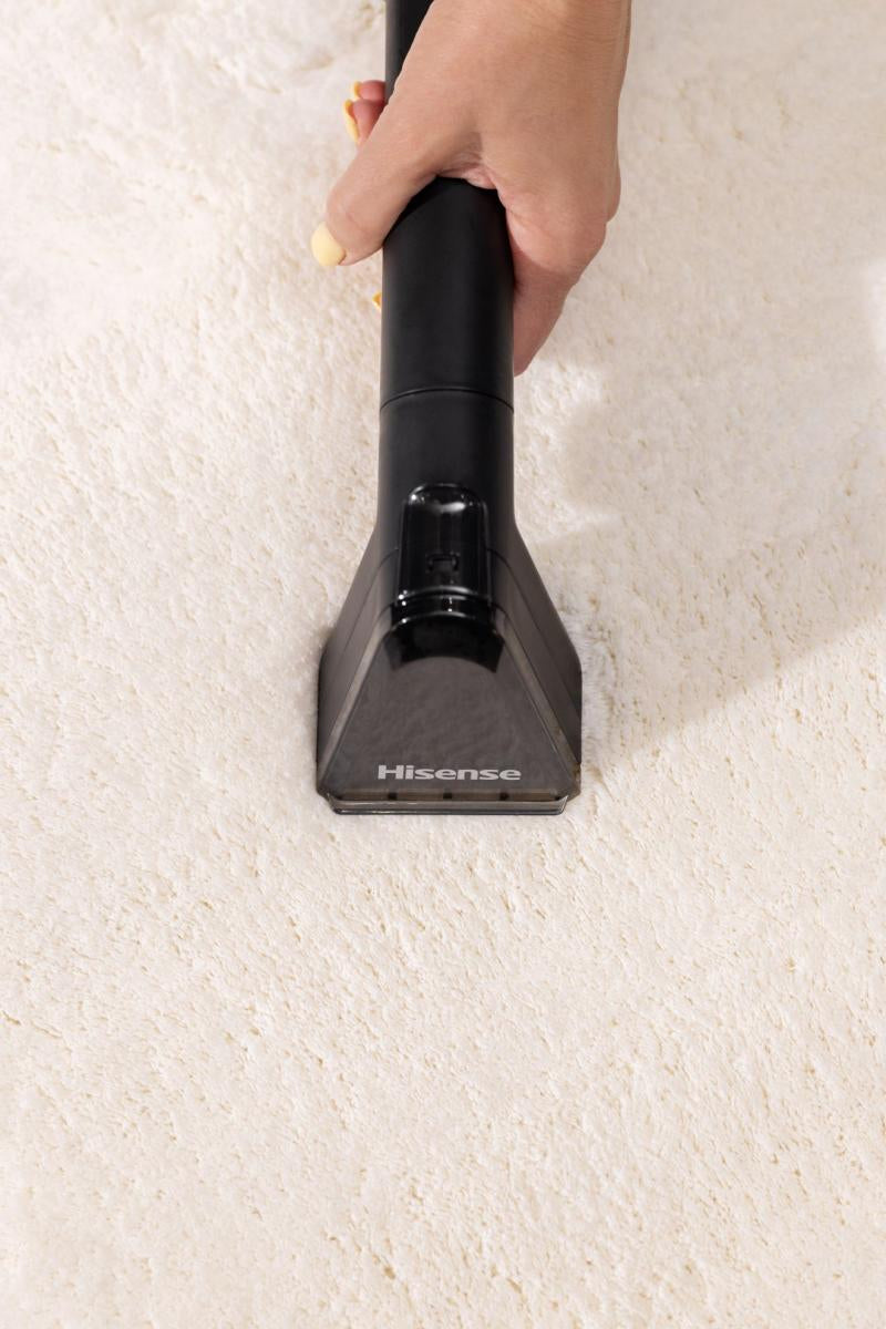 Hisense Dampfreiniger HSSC07A – 1,8 l – Schwarz – 30,3 × 24,1 × 33,2 cm