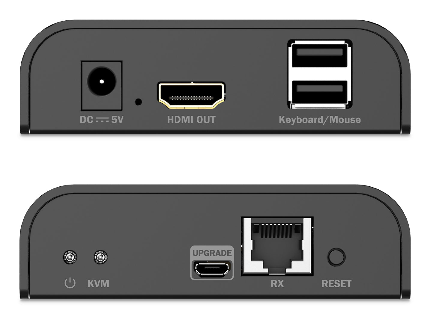 Digitus KVM-Extender (HDMI/USB 2.0) über IP, bis 200 m, 4K (4096 × 2160), 18 Gbit/s
