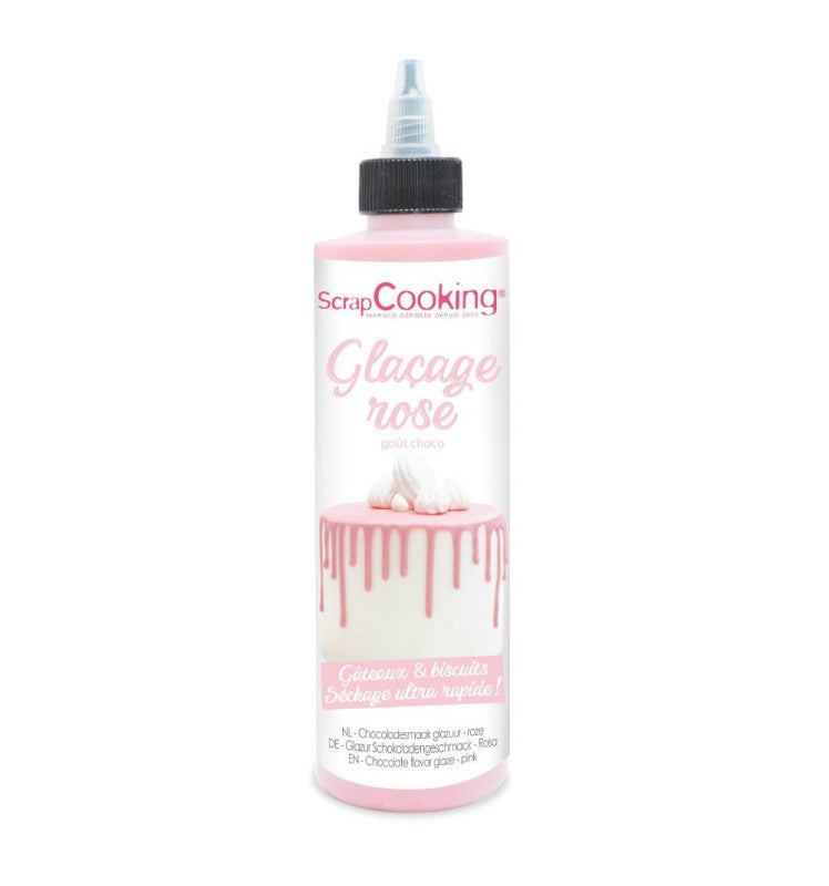 ScrapCooking Zuckerguss, Schokoladengeschmack, Tube – 130 g