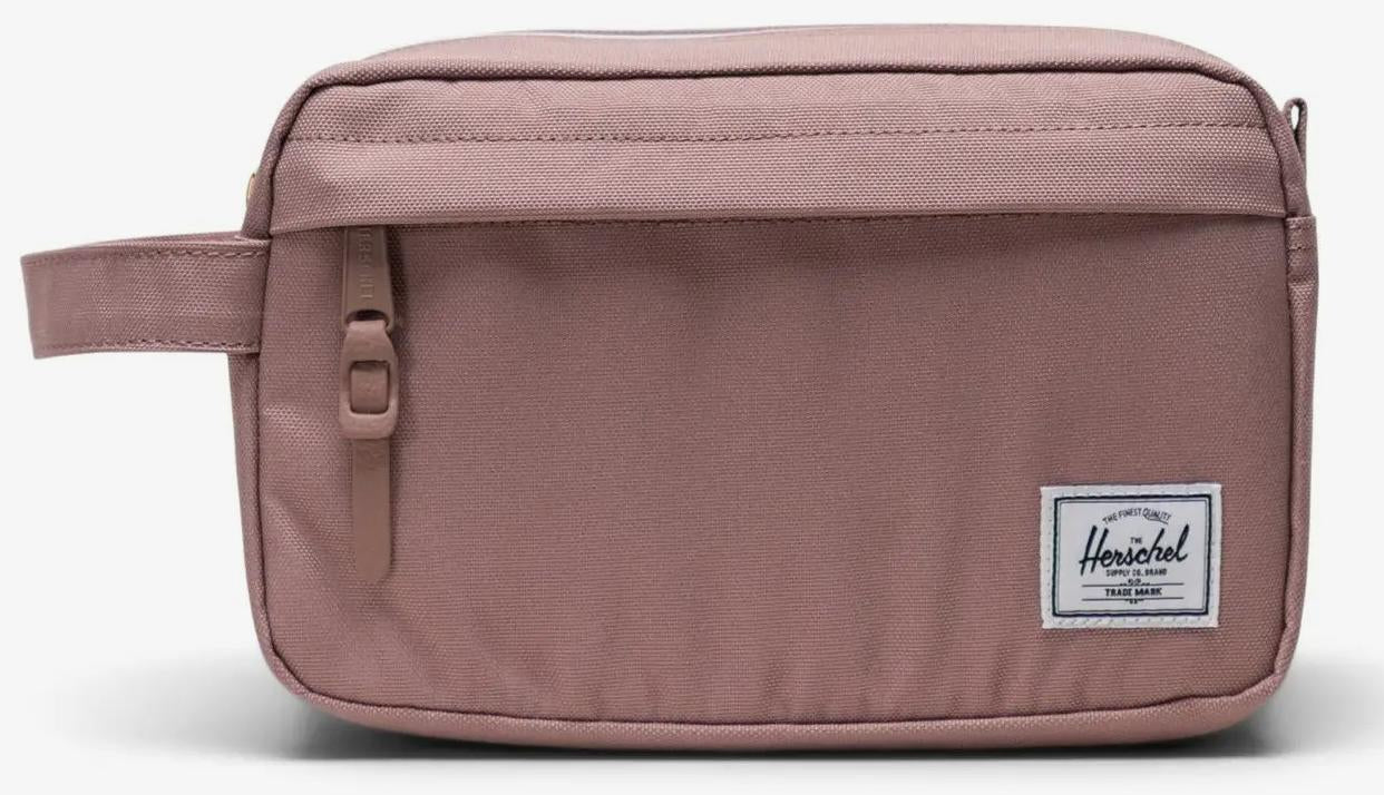 Herschel Travel Kit Chapter – Recyceltes Material, Hellrosa, 5 l, Wasserfest