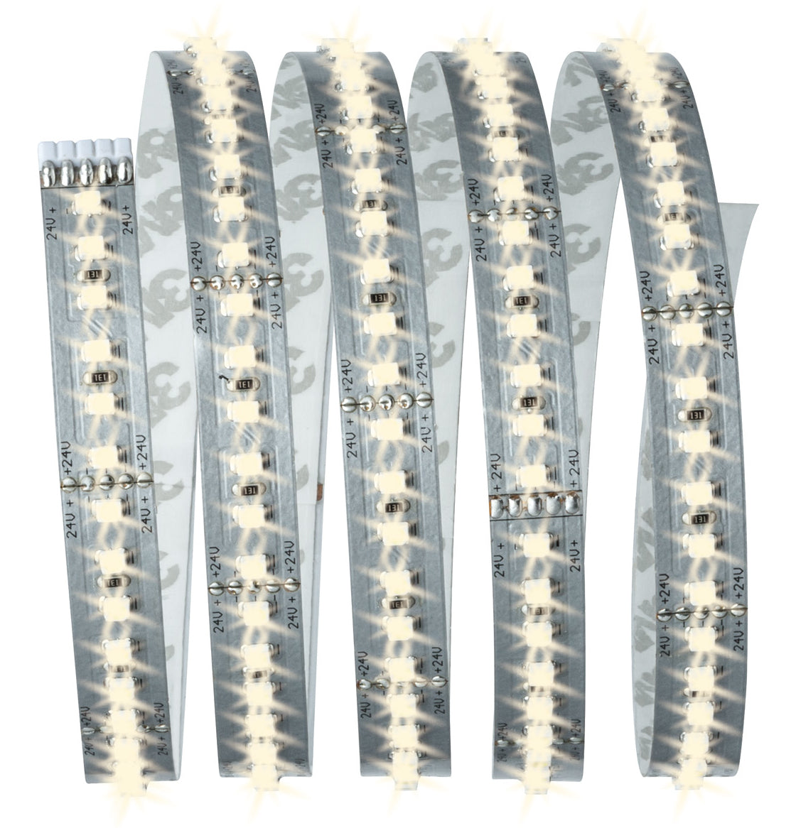 Paulmann LED-Strip MaxLED 1000 – Set, 1,5 m, 1650 lm, 20 W, 2700 K, dimmbar, weiss, inkl. Netzteil