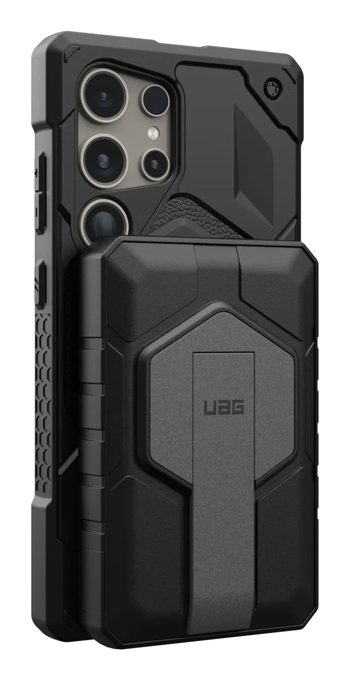 Urban Armor Gear UAG – Powerbank 10000 mAh, PD 20 W, 1× USB-C, 1× USB-A, kabelloses Laden, für Smartphones, schwarz