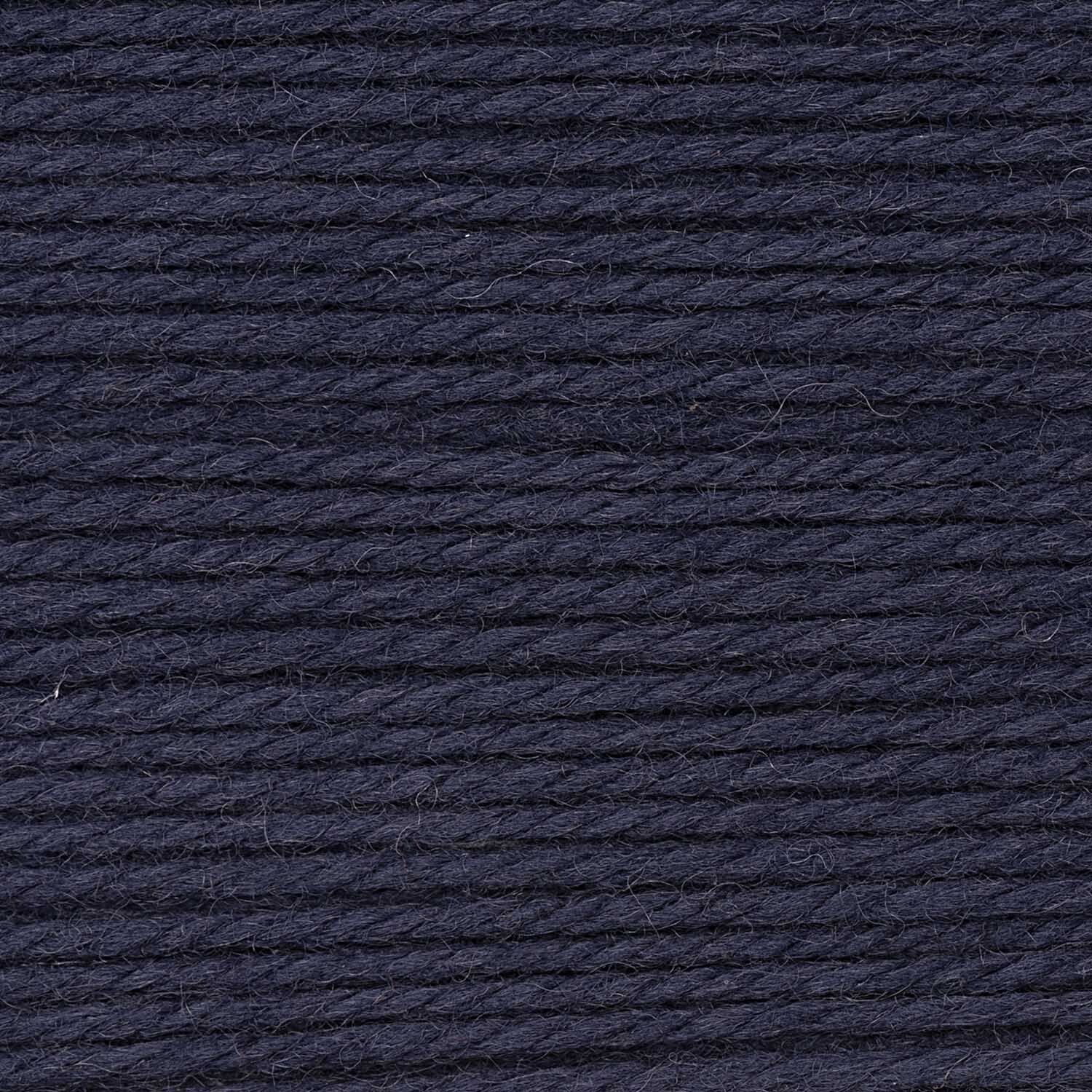 Rico Design Essentials Soft Merino Wolle Aran Nachtblau – 50 g, 100 m, Nadel 5 mm, 100% Schurwolle (superwash)